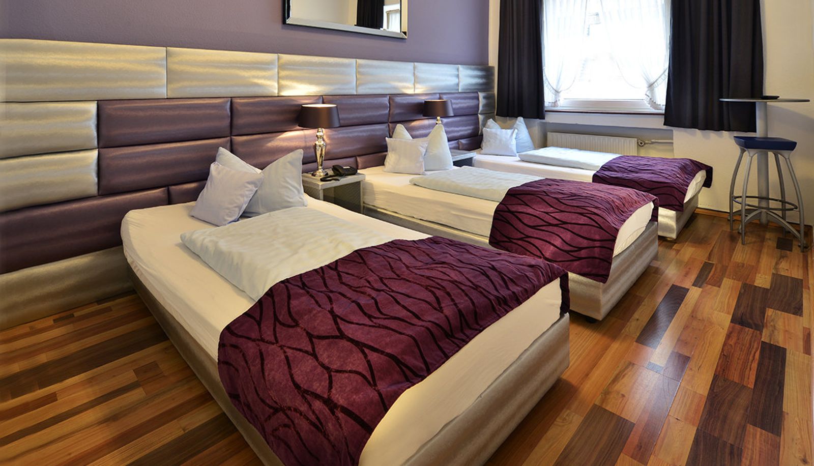 Dreibettzimmer - Hotel Wehrhahn