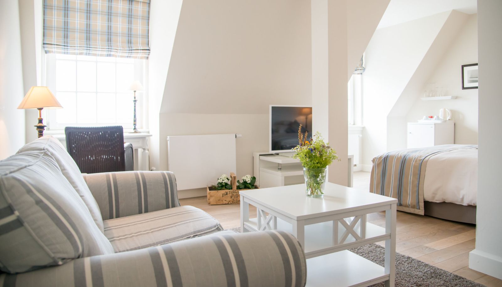 Habitación con vistas al mar - Strandhotel Glücksburg