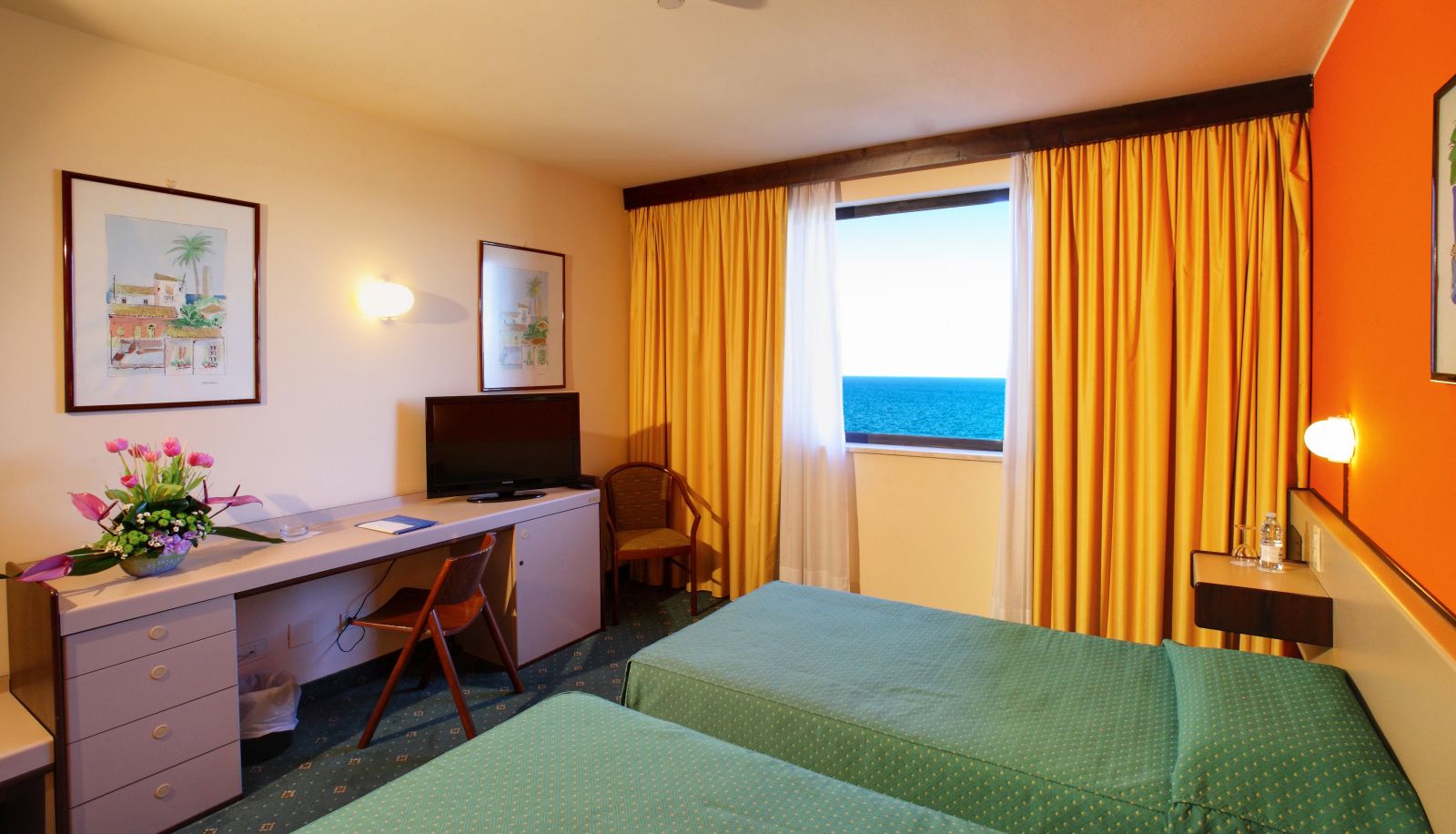 Kamer met uitzicht op zee - San Paolo Palace