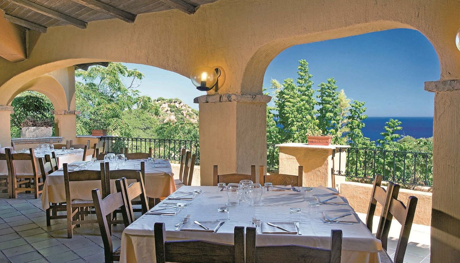 Ontbijtzaal in het restaurant - Borgo Cala Moresca