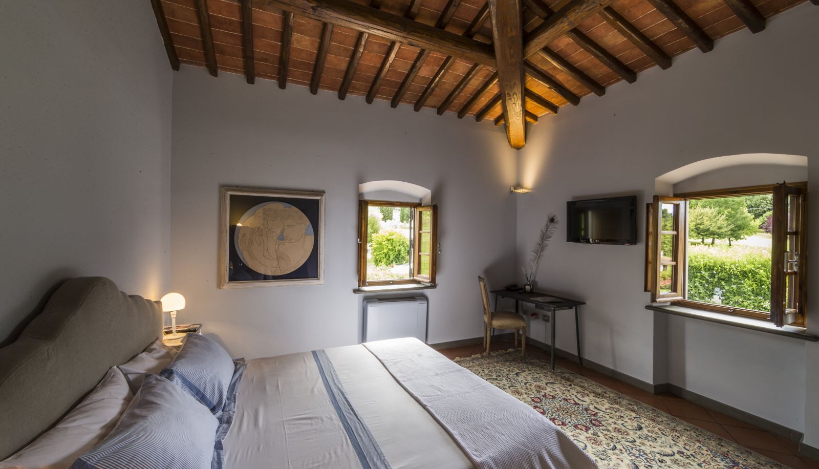 Room with pool view - La Casa di Rodo