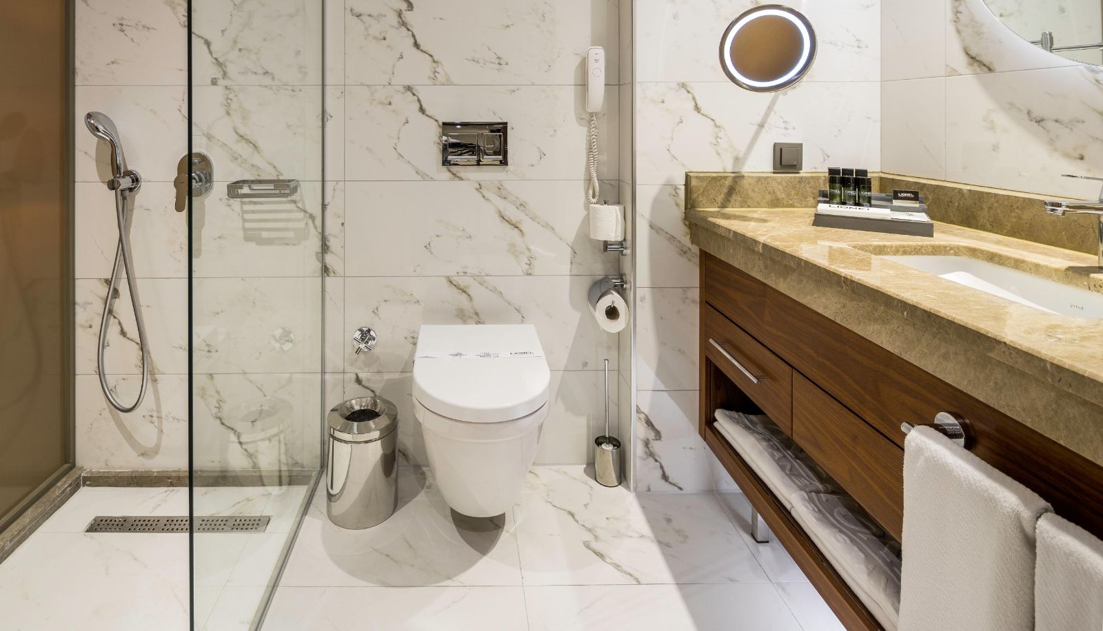 Badezimmer - Lionel Hotel Istanbul