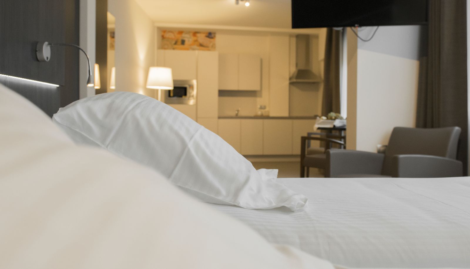 Keuken in de kamer - Tower Hotel