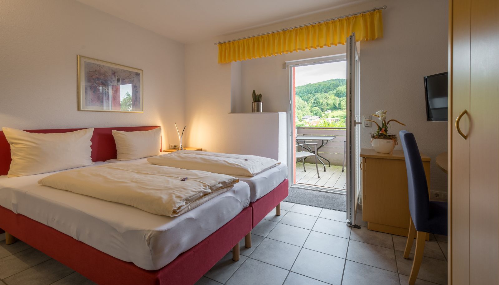 Room with balcony - Pension Margarethe