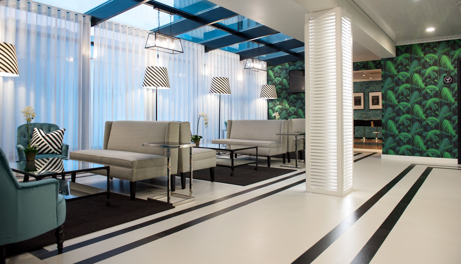Hall - Cristal Marinha