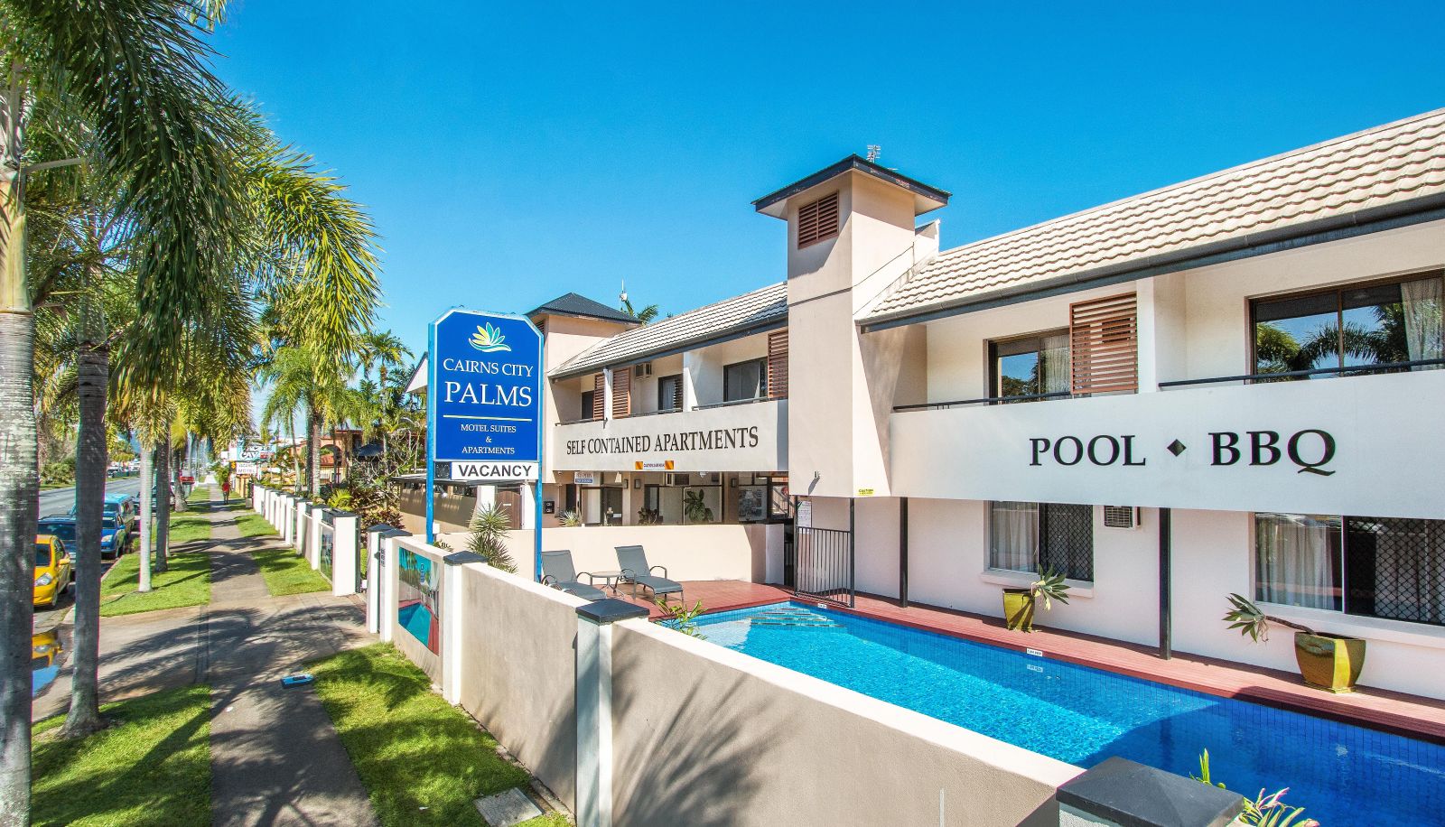 Area esterna dell'hotel - Cairns City Palms