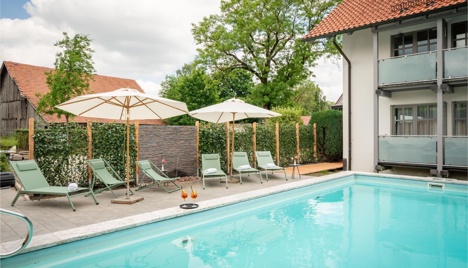 Buitenruimte van het hotel - Sopherl am See