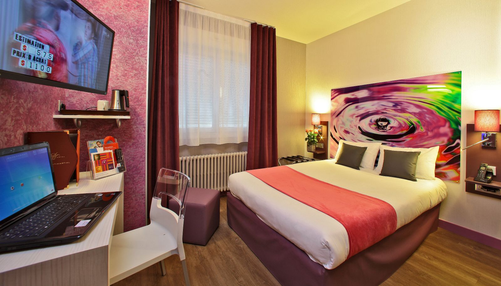 Pokój standardowy (dwuosobowy) - Limoges  Hôtel le Saint-Martial The Originals City