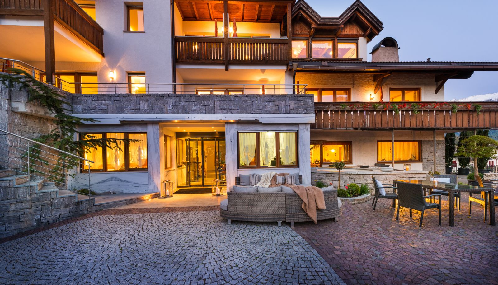 Area esterna dell'hotel - Fux Landhaus