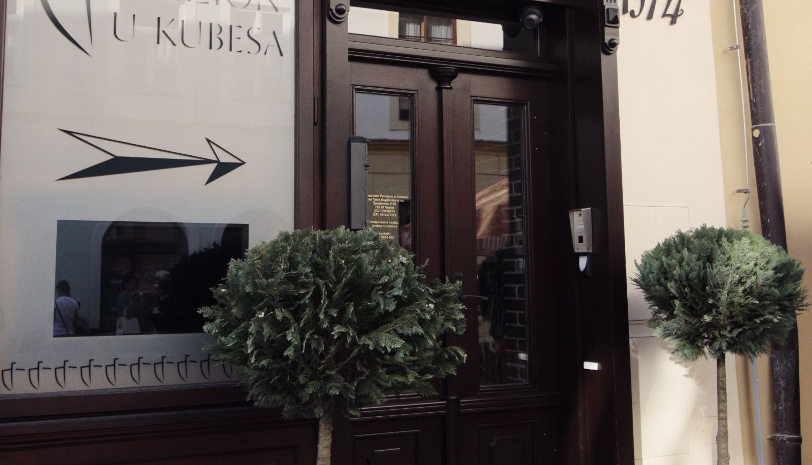 Zewnętrzna część hotelu - Penzion U Kubesa - adults only