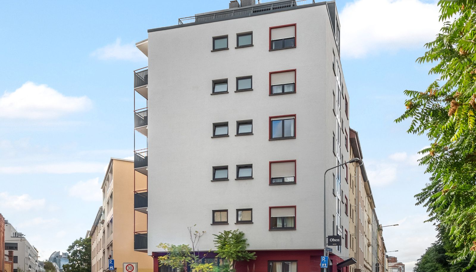 Area esterna dell'hotel - Numa Frankfurt Oben