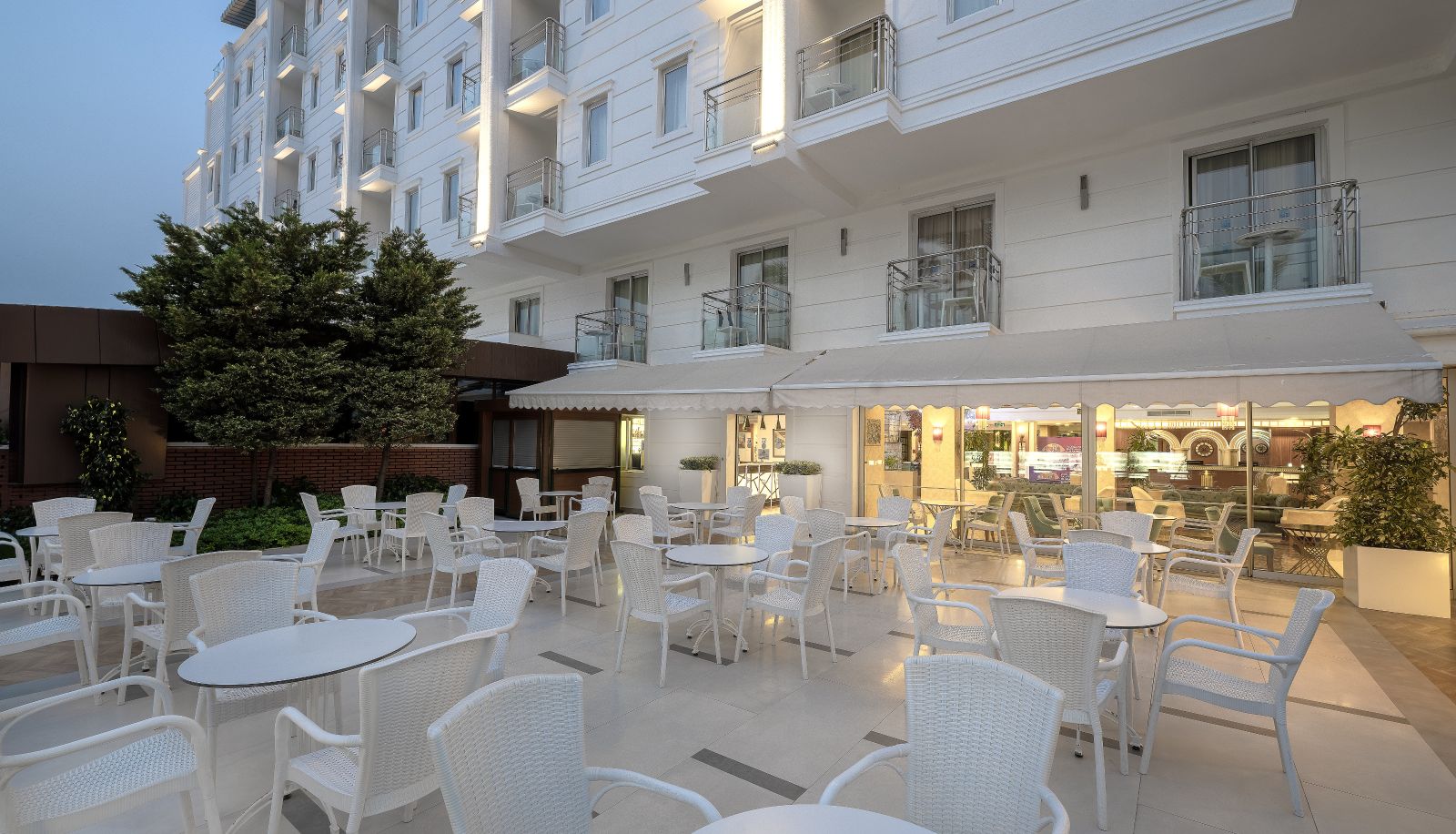 Terasse - Sealife Family Resort Hotel