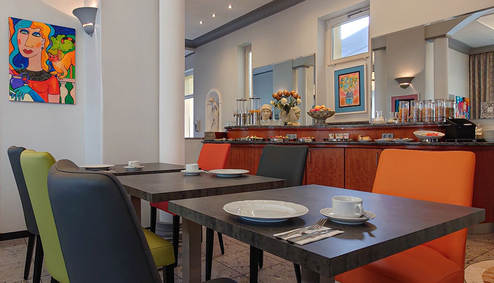 Sala prima colazione - Kral Apartmenthotel