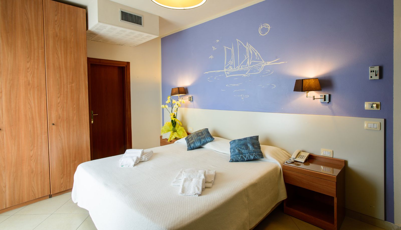 Pokój z balkonem - Villa Marcella Holiday Beach