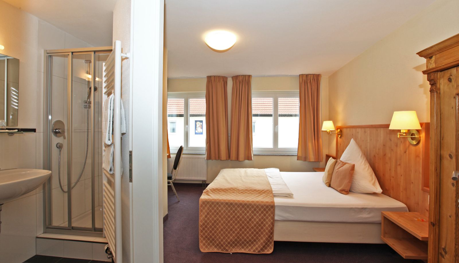 Standardzimmer (Einzel) - Adler Westhausen