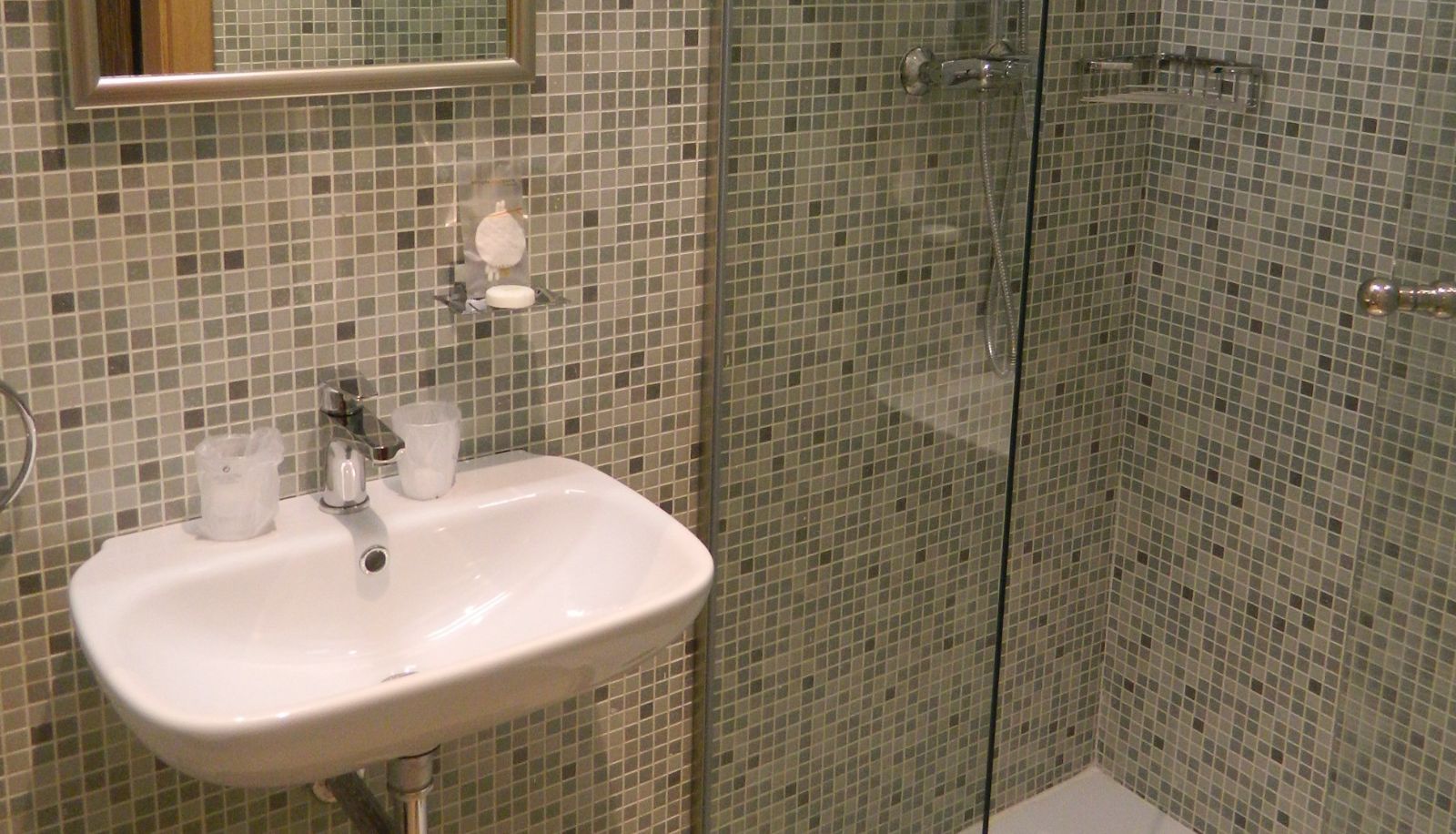 Badezimmer - Hotel Bily Pav