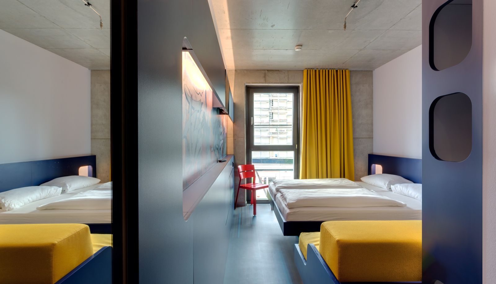 Standardzimmer (Doppel) - MEININGER Hotel Berlin East Side Gallery