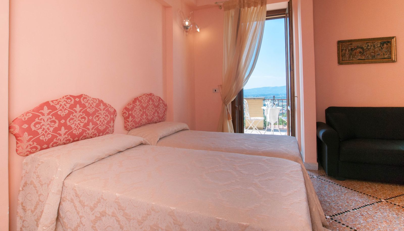 Pokój trzyosobowy - Villa Val D'Olivi Assisi