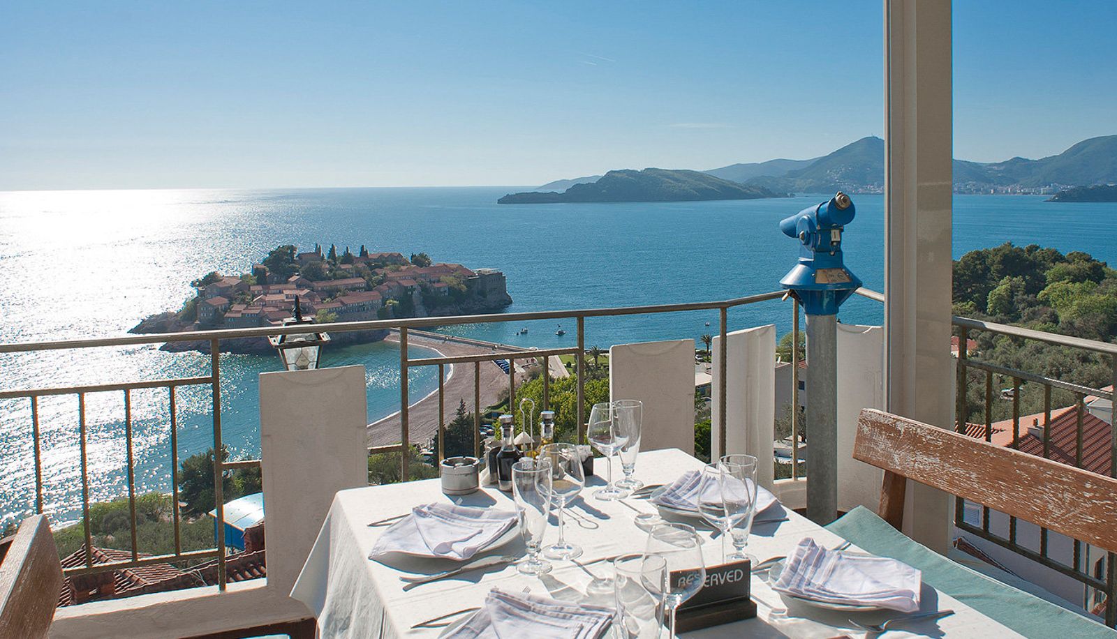 Terasse - Hotel Adrovic