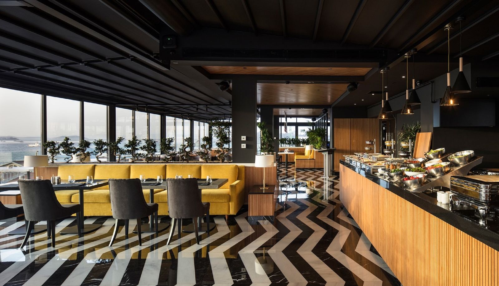 Frühstücksraum innerhalb des Restaurants - METROPOLITAN HOTELS BOSPHORUS