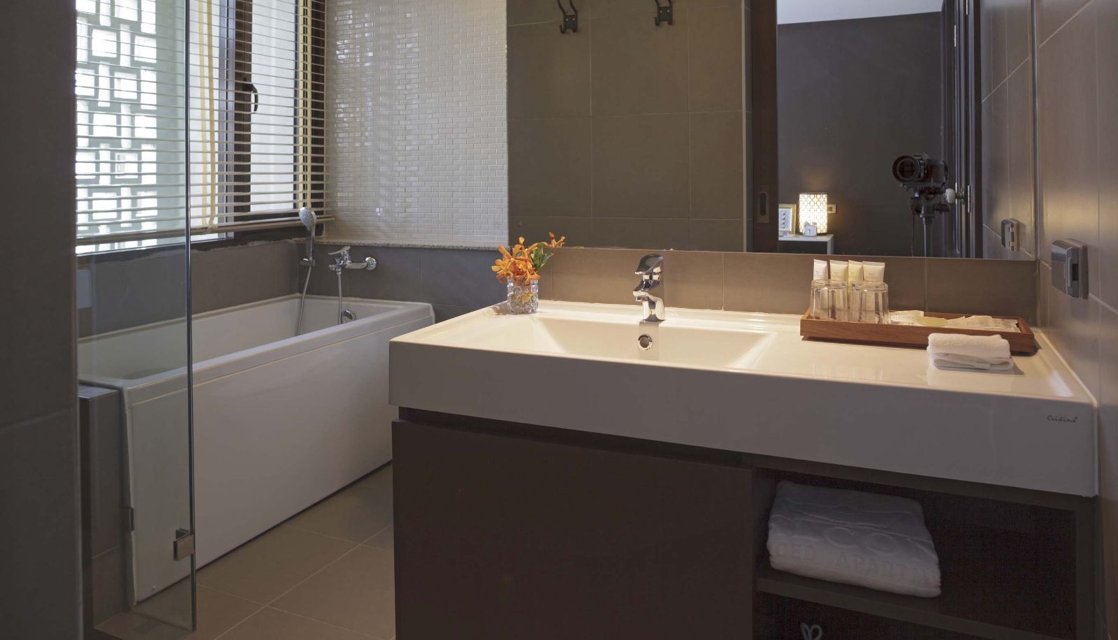 Badezimmer - Balcony Courtyard Sriracha Hotel & Serviced Apartment