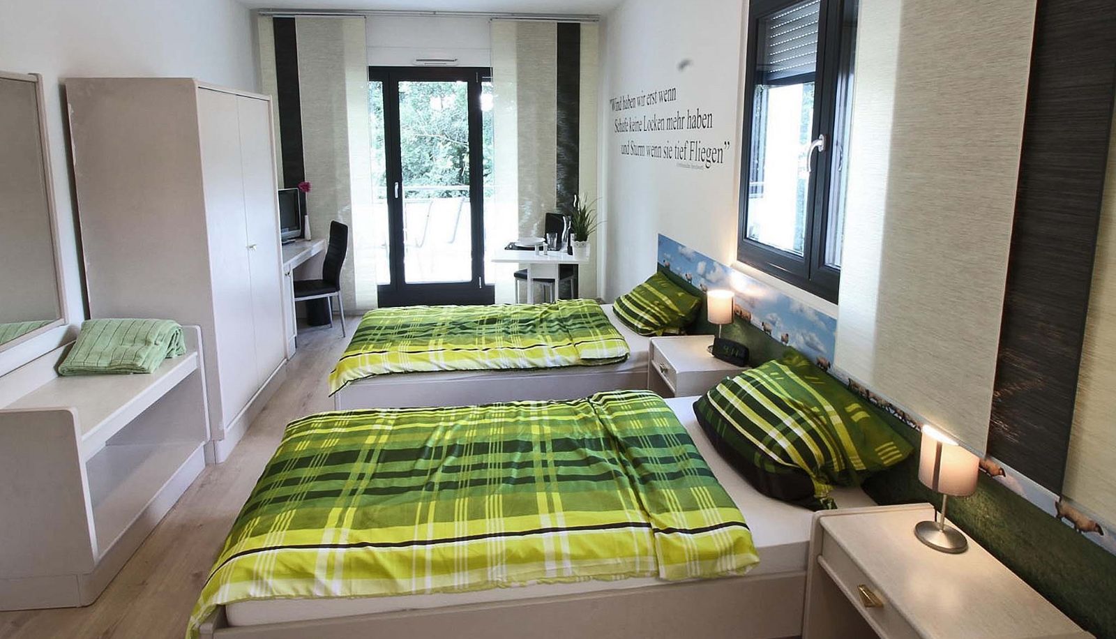 Standardzimmer (Doppel) - Boardinghouse Ebenhausen