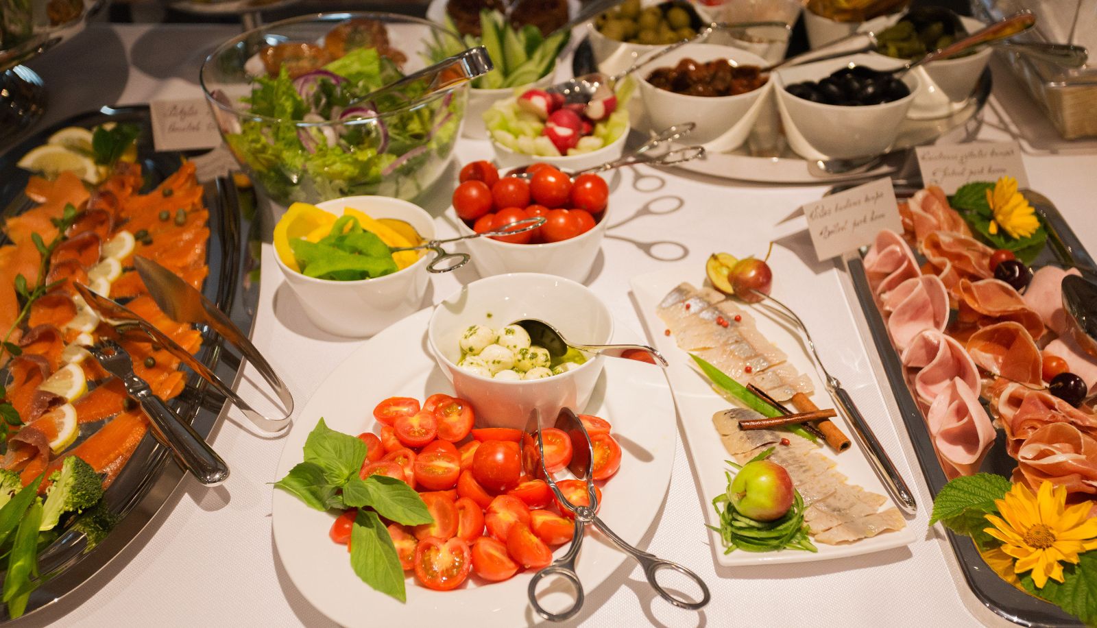 Breakfast room within the restaurant - Michaelson Boutique Hotel