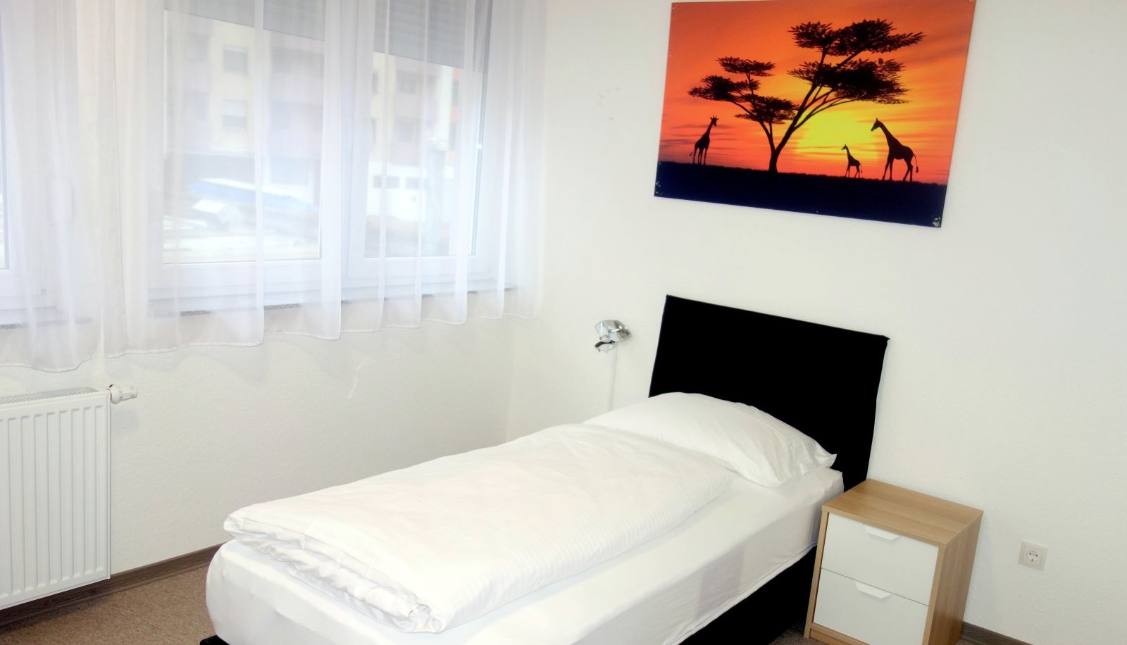 Standardzimmer (Einzel) - Budget Hotel Ludwigshafen