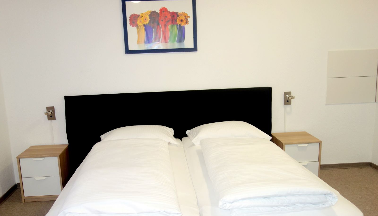 Standardzimmer (Doppel) - Budget Hotel Ludwigshafen
