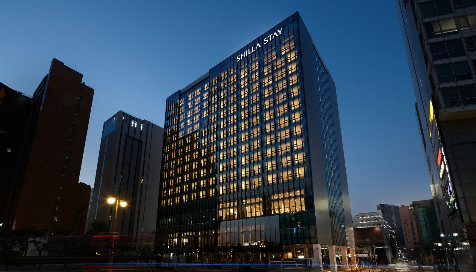 Buitenruimte van het hotel - Shilla Stay Haeundae