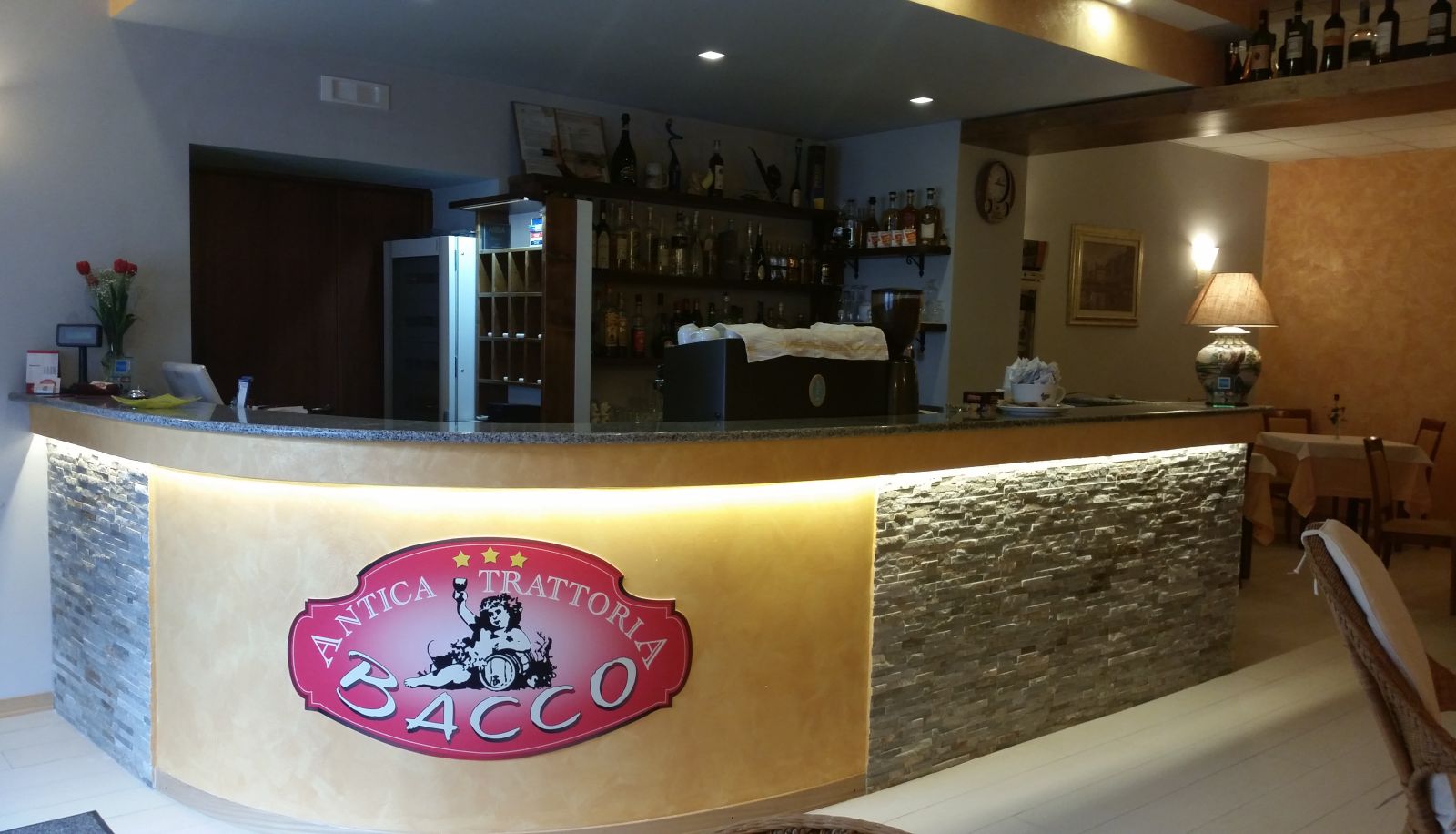 Reception - Antica Trattoria Bacco B&B