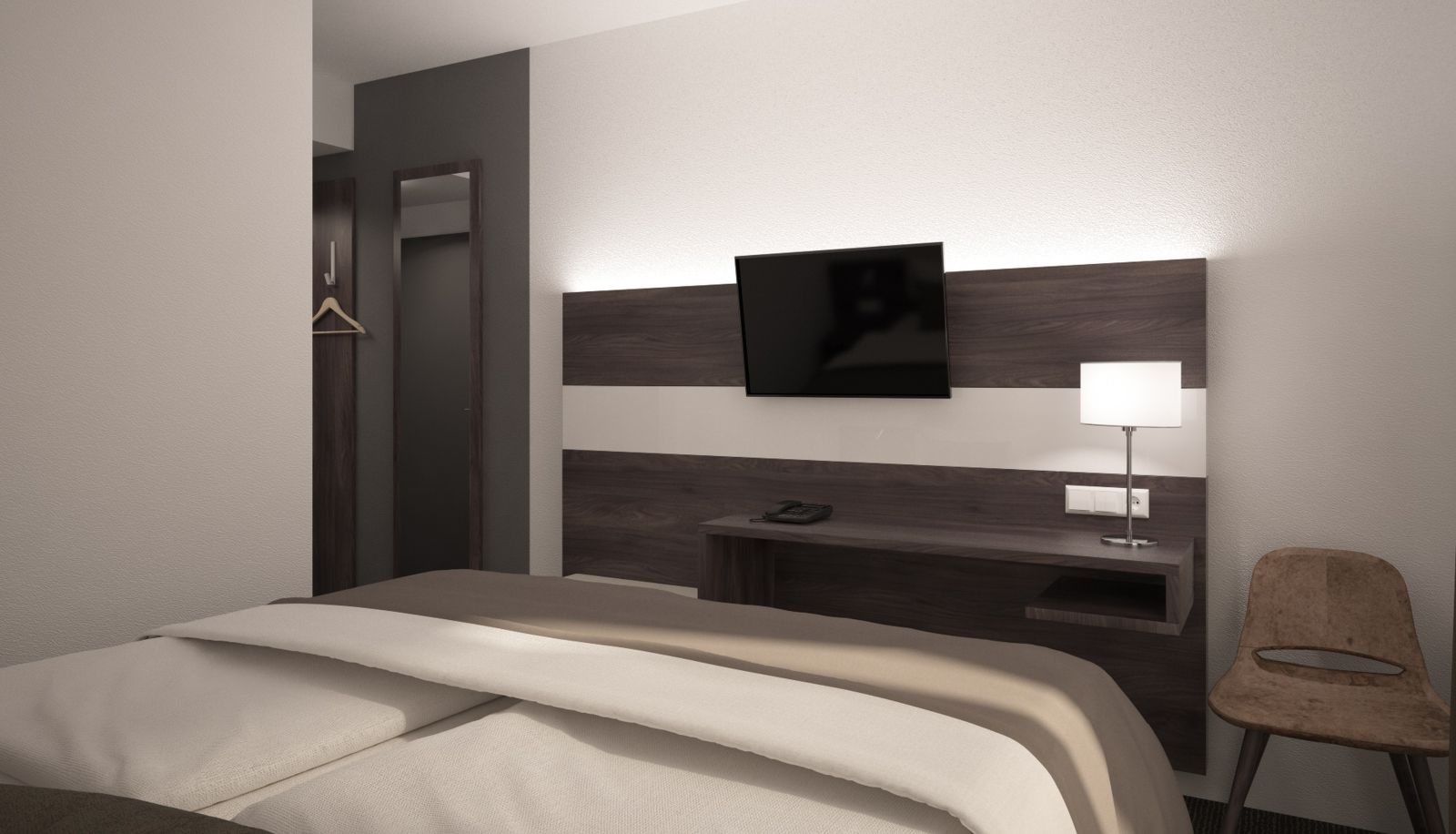 Standardzimmer (Einzel) - Hotel Südstern