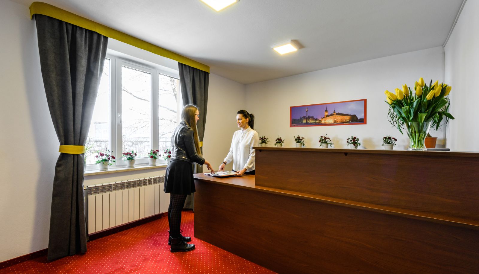 Rezeption - Hotelik Łopuszańska