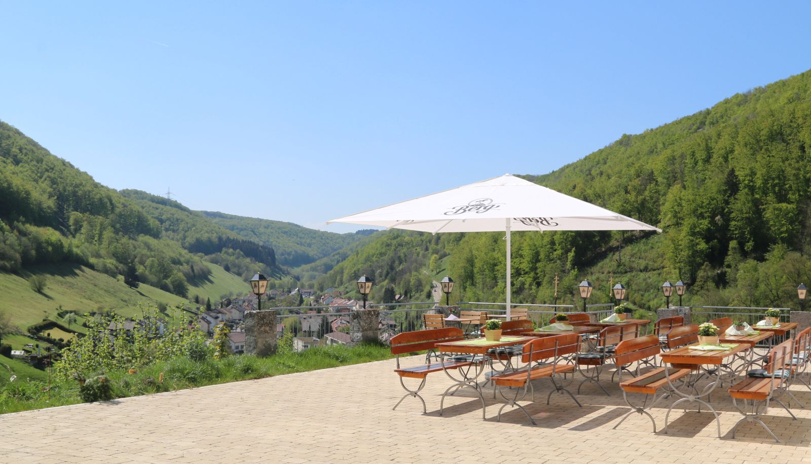 Terrace - Albhotel Malakoff House of Nature