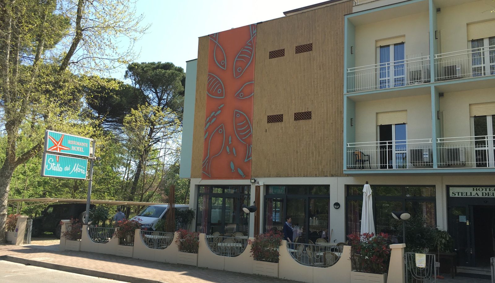 Area esterna dell'hotel - Stella del Mare