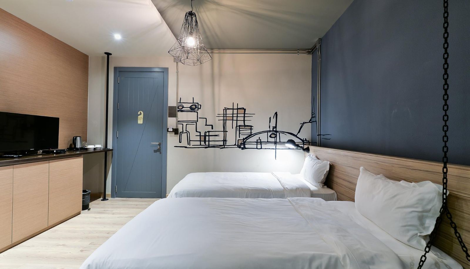 Standardzimmer (Doppel) - Tha City Loft Hotel