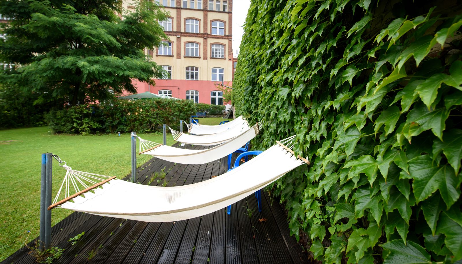 Tuin - a&o Berlin Friedrichshain Hostel