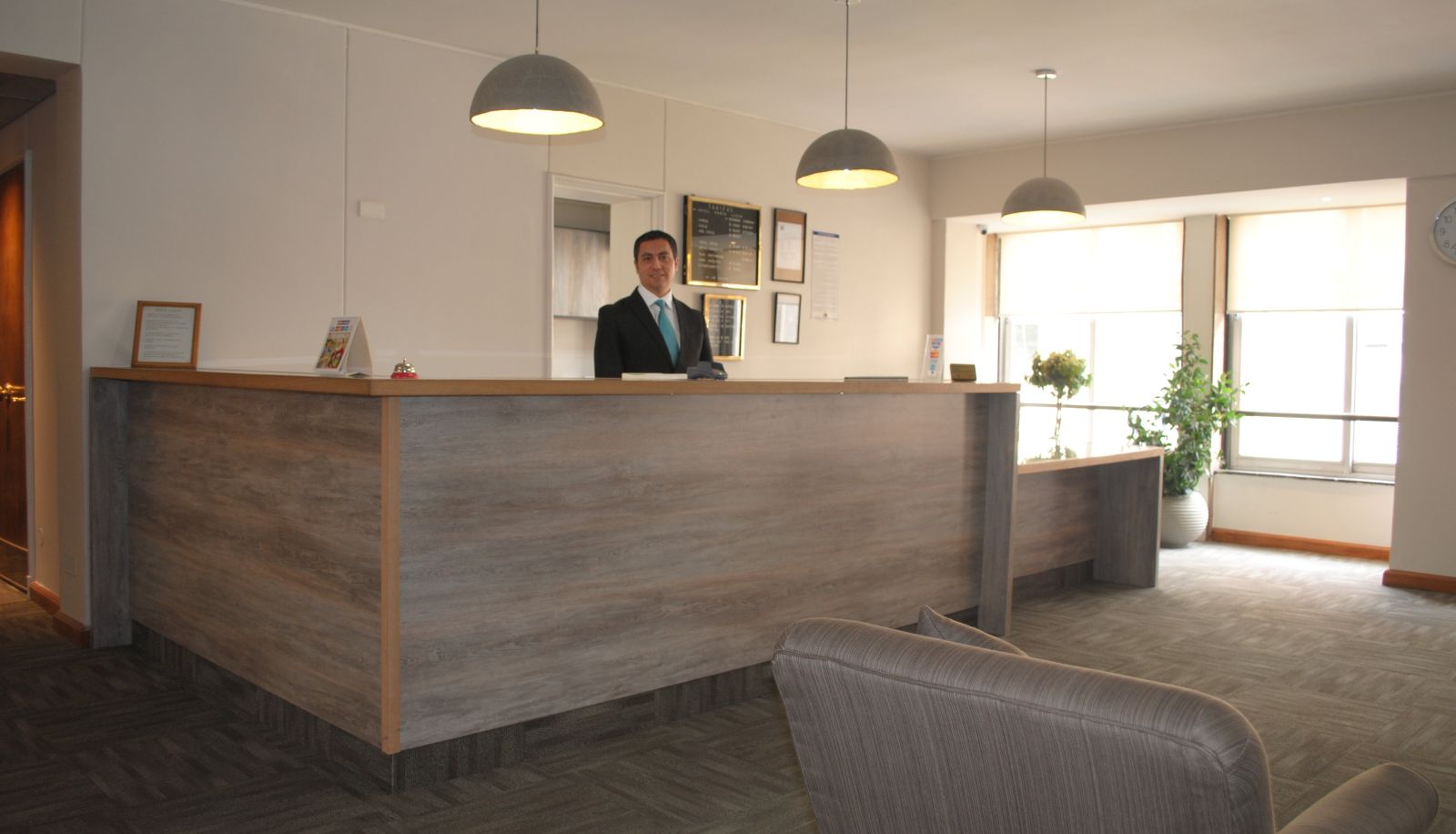 Reception - Hotel Santa Lucia