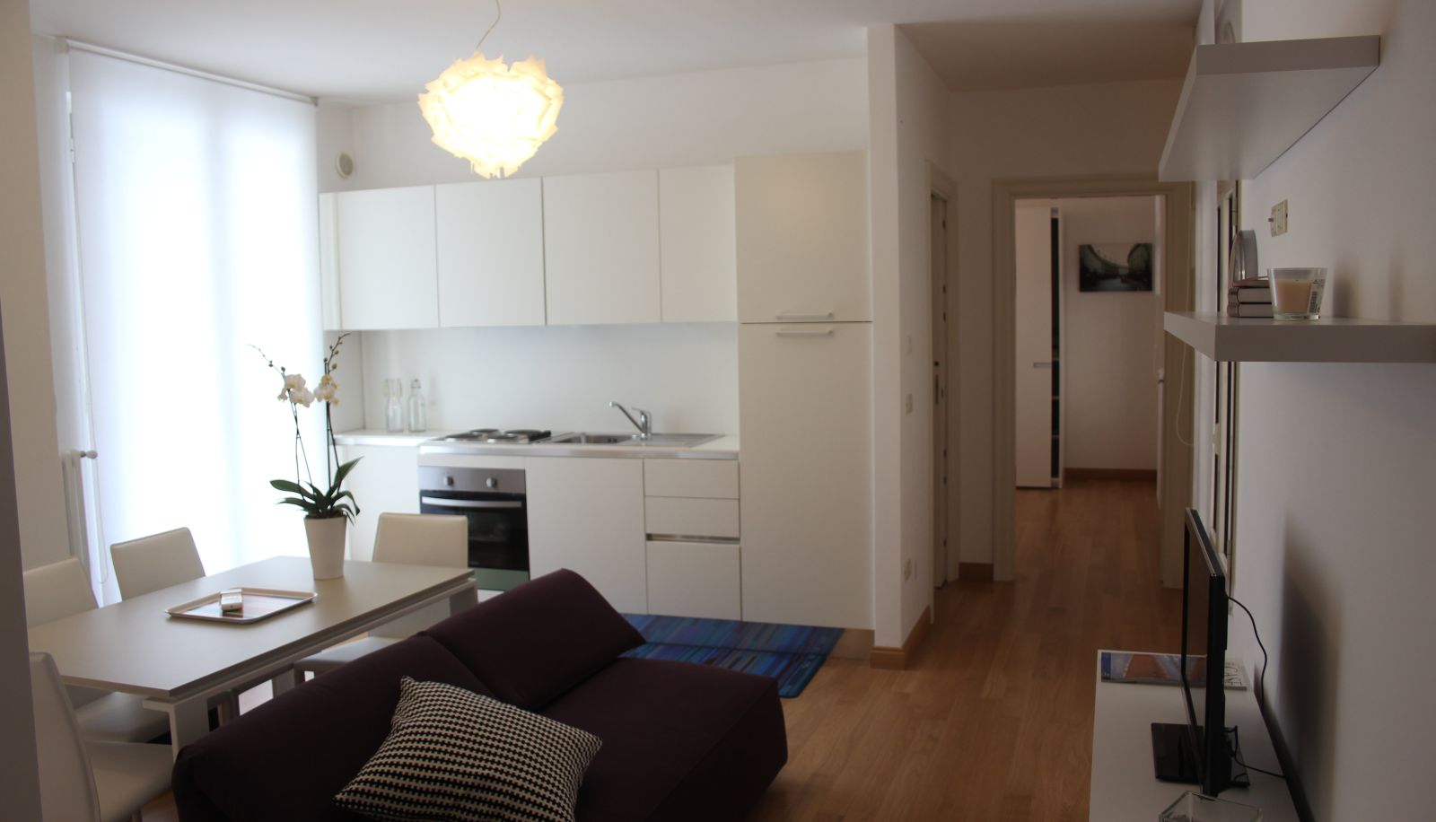 Coin cuisine dans la chambre - Le residenze di Via Lo Re