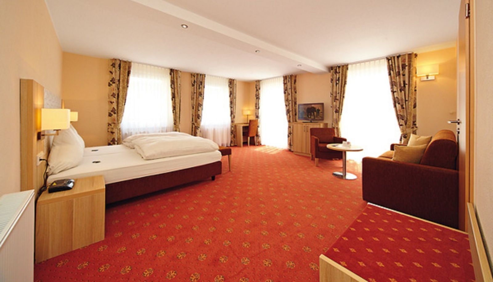 Chambre triple - WeinBergHotel Nalbach