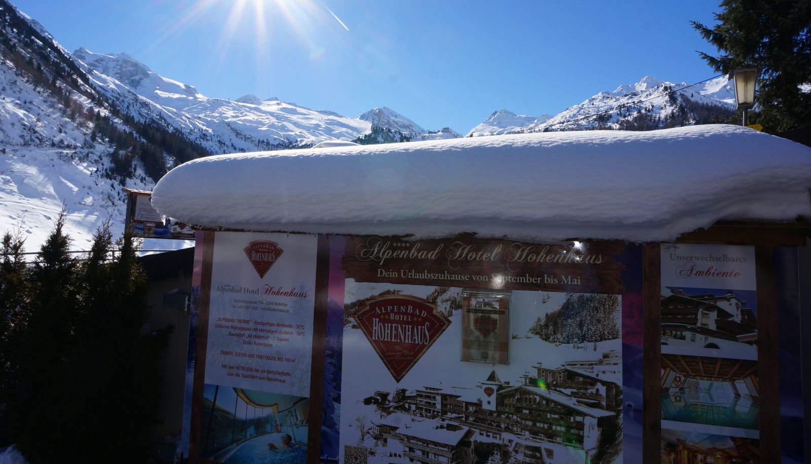 Vista - Alpenbad Hohenhaus im Zillertal