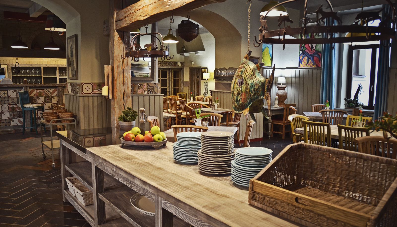 Breakfast room within the restaurant - U Hradu