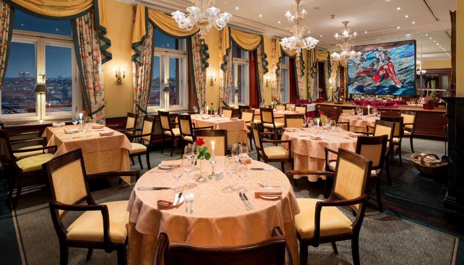 Restaurant - Le Palais Art Hotel Prague