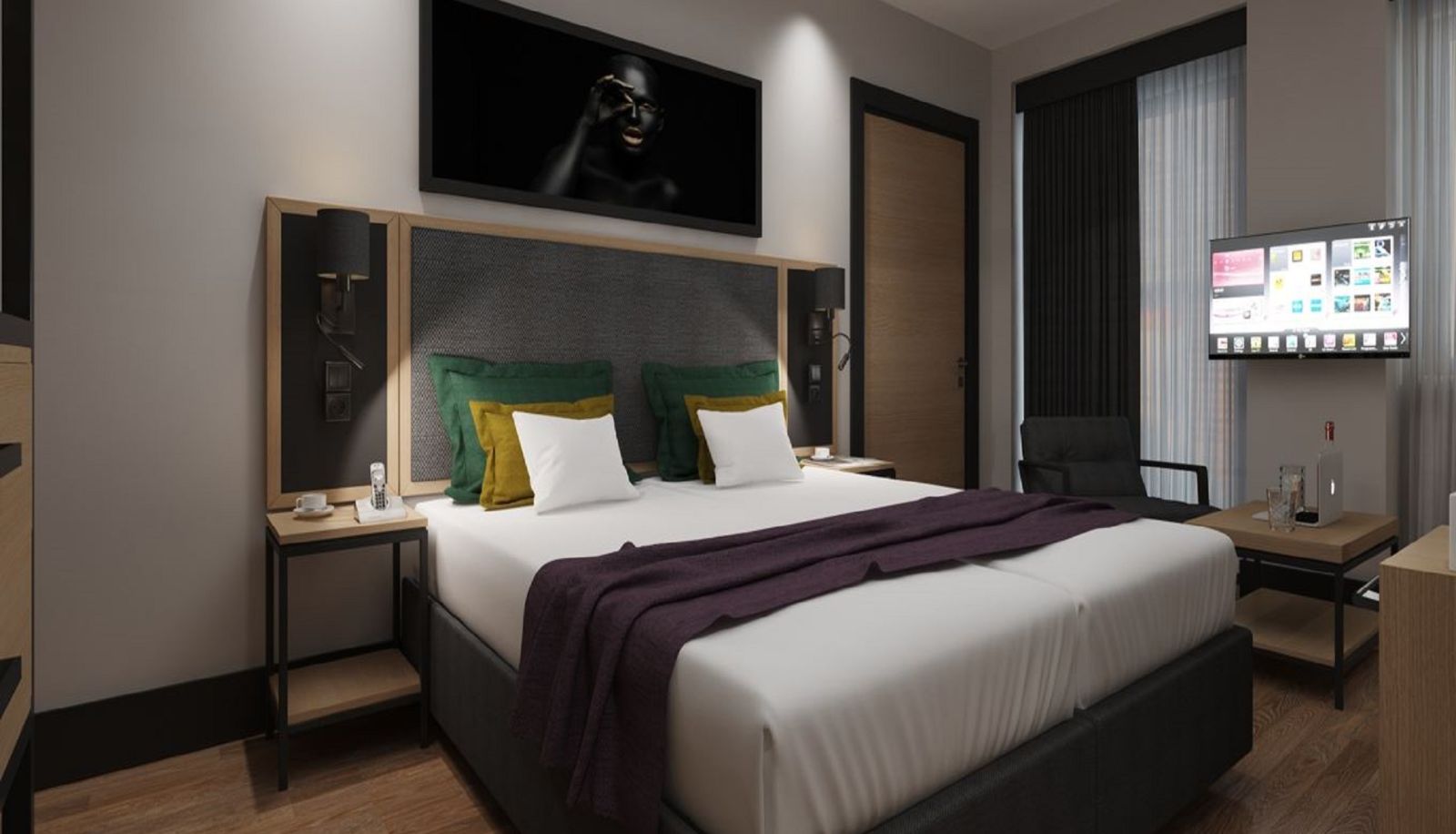 Standardzimmer (Doppel) - DORMERO Hotel Rüsselsheim