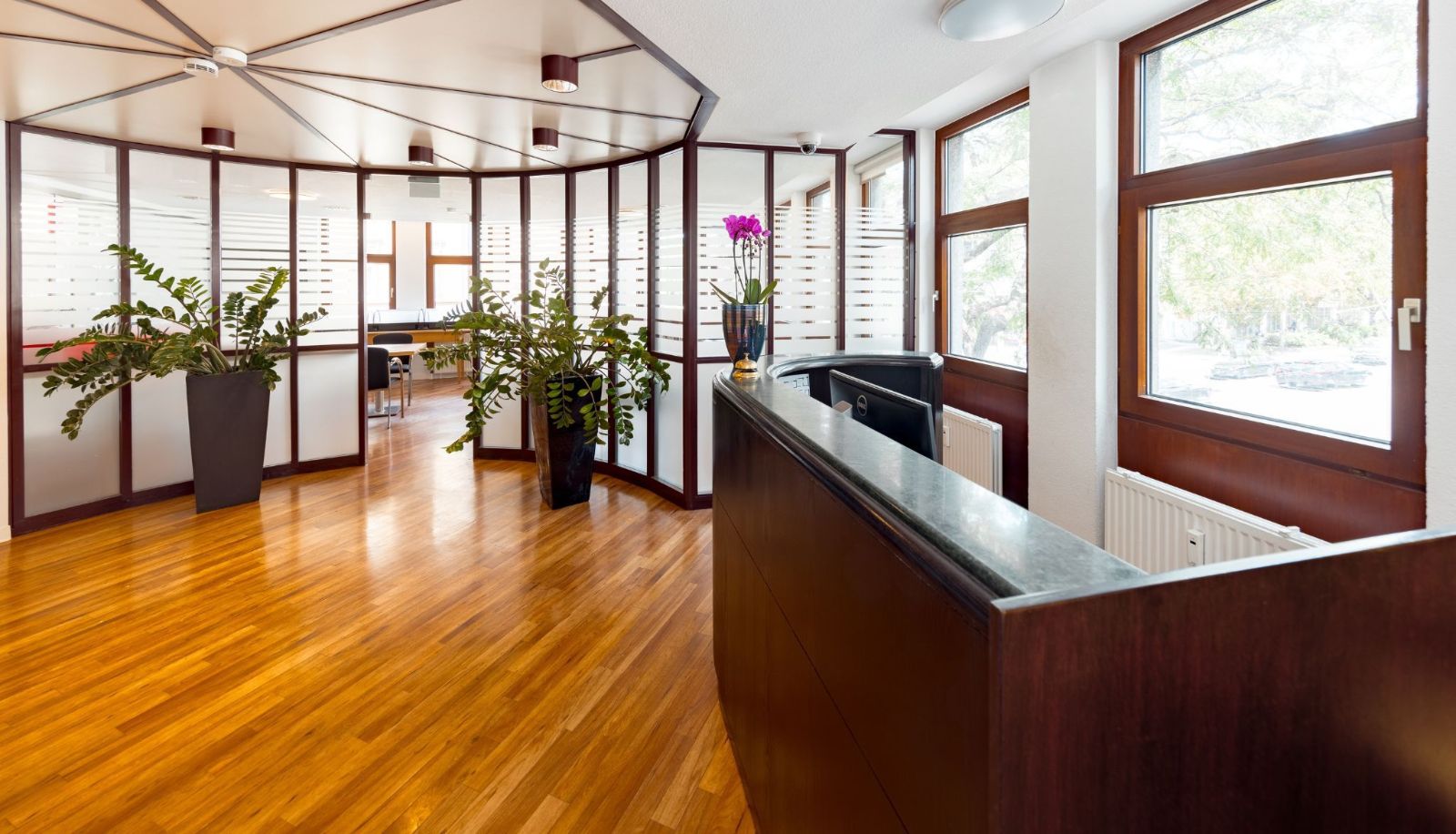 Reception - Hotel Garni am Olgaeck