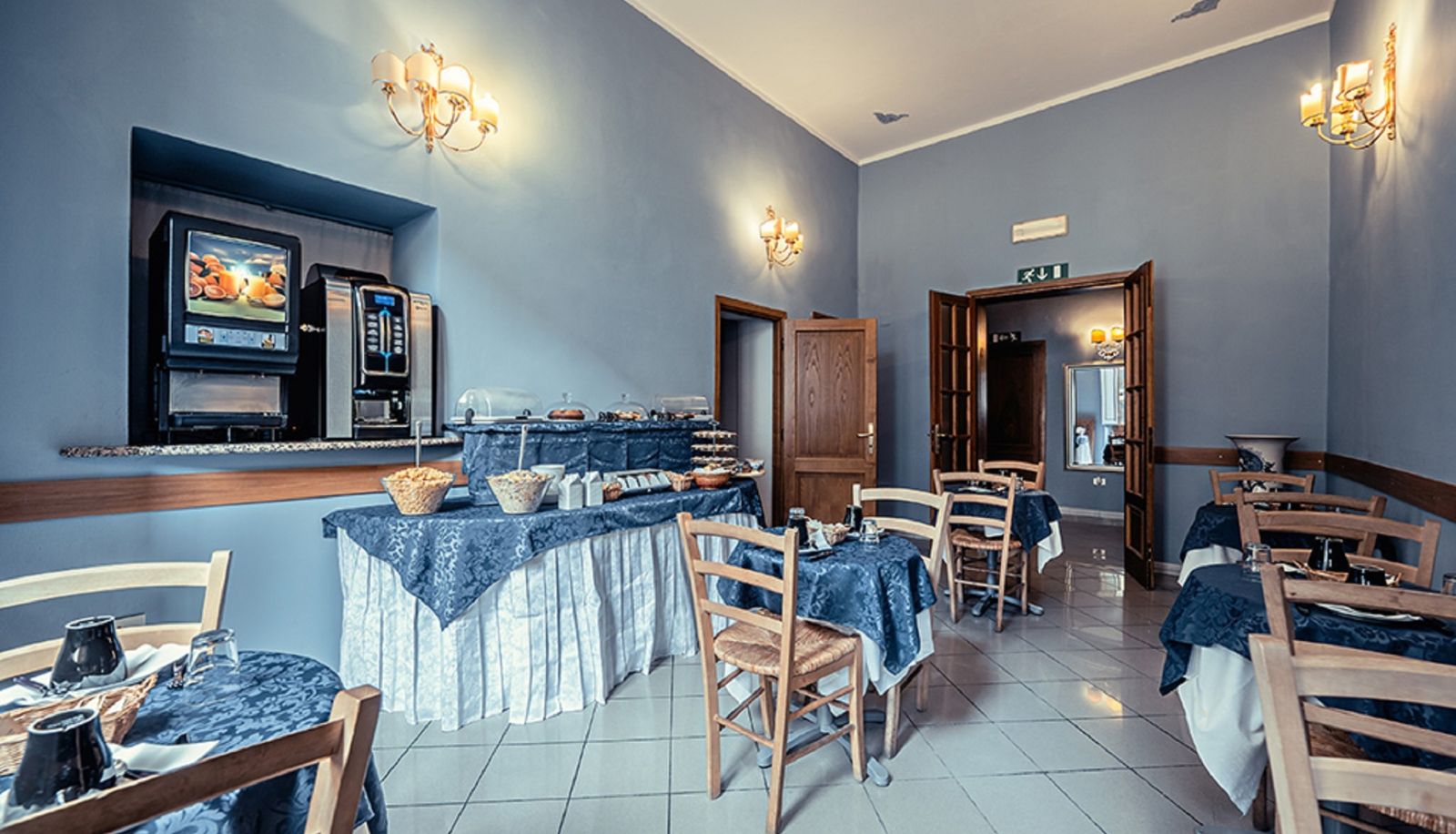 Ontbijtzaal - Hotel Duca D'Aosta
