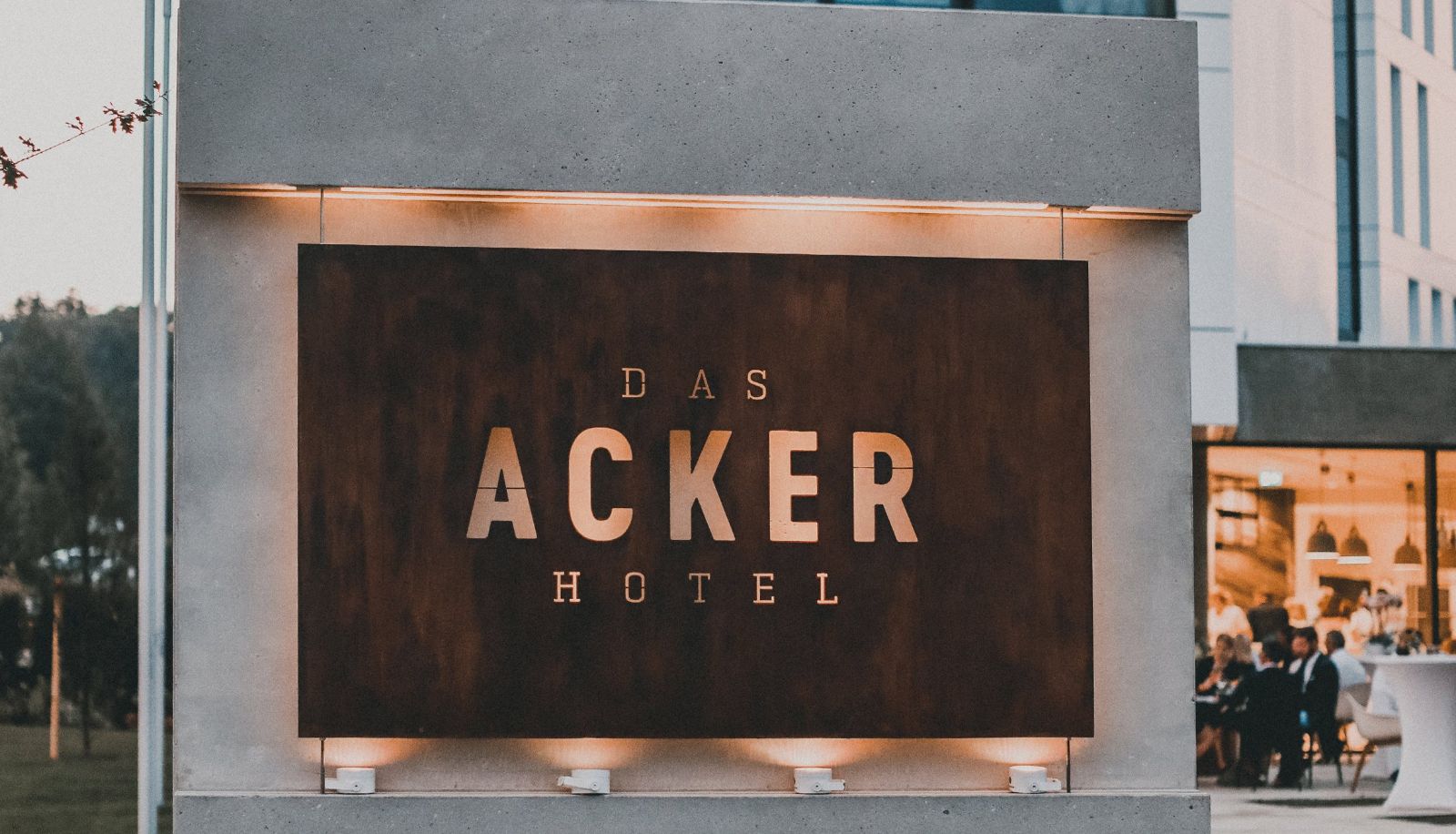 Zona exterior del hotel - Das ACKER Hotel