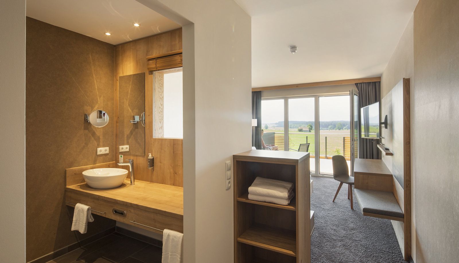 Standaardkamer (tweepersoons) - Das Weitblick Allgäu