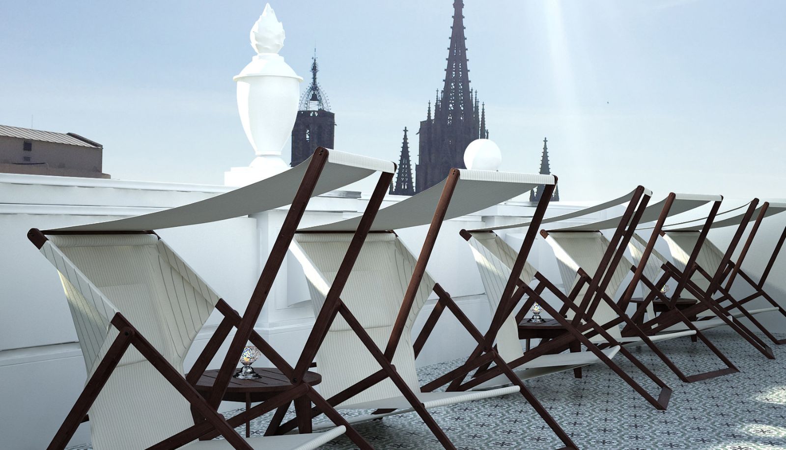 Terasse - Hotel H10 Madison