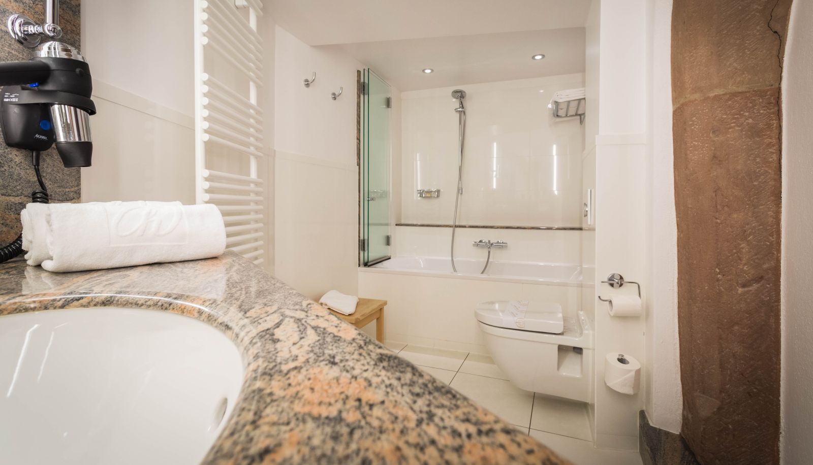 Cuarto de baño - Hôtel & Spa A la cour d'Alsace by HappyCulture